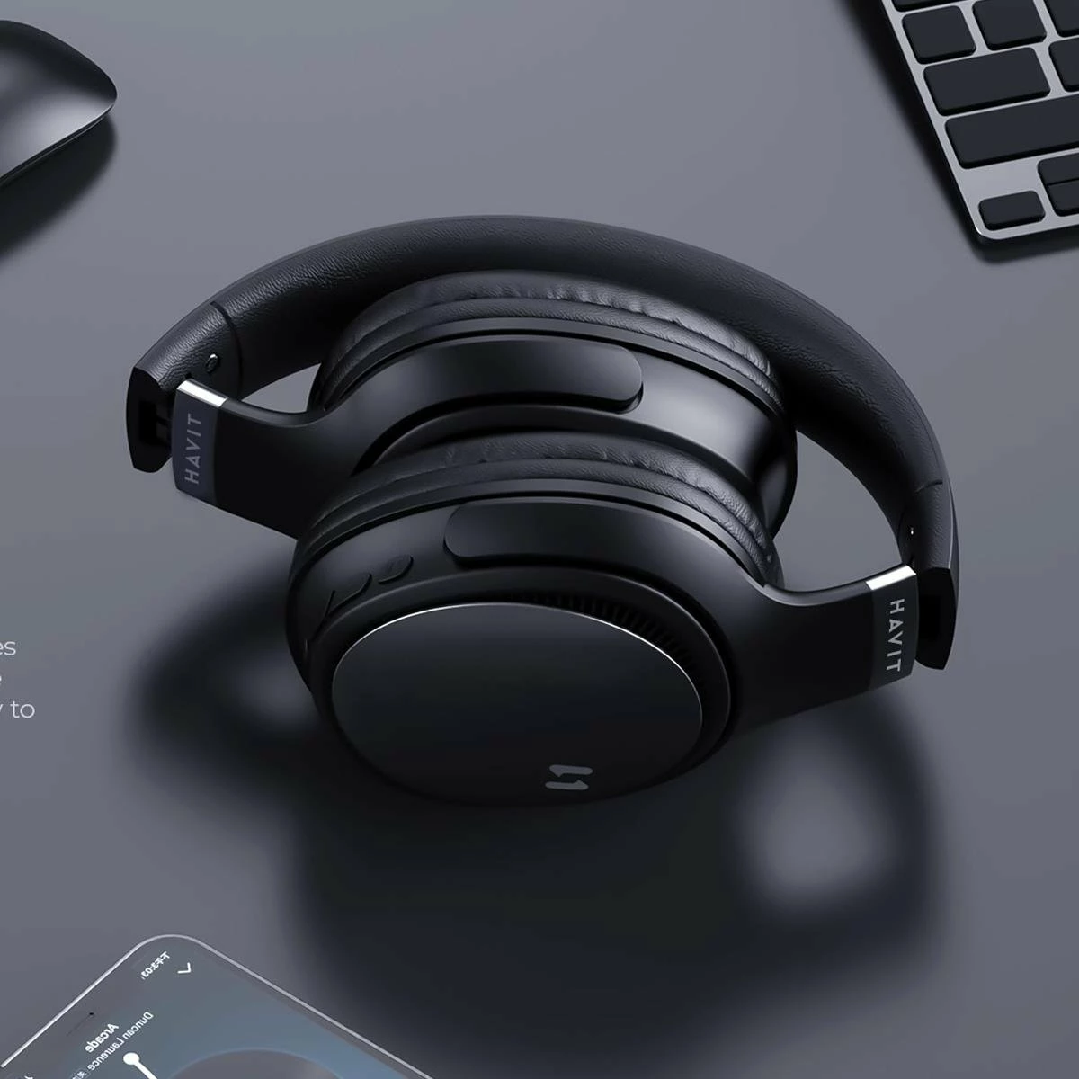 Kufje Me Bluetooth HAVIT H630BT (Zezë)