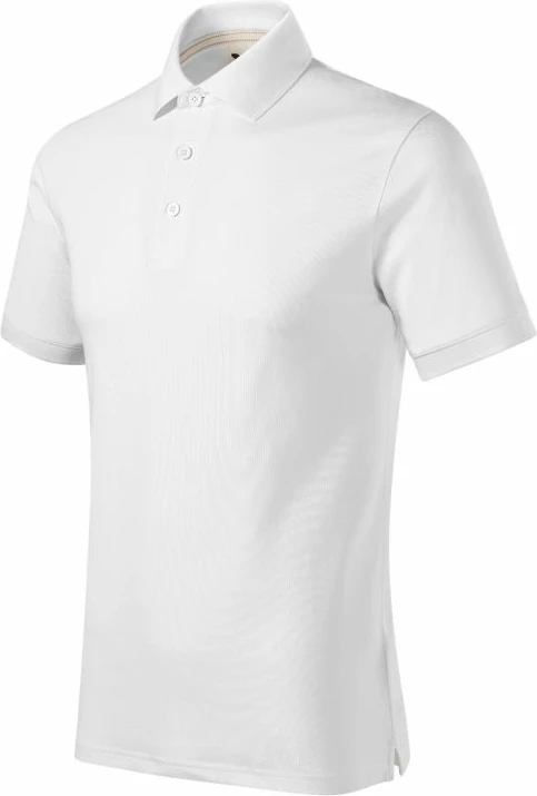 Polo Maicë Malfini Prime M për Meshkuj, e Bardhë