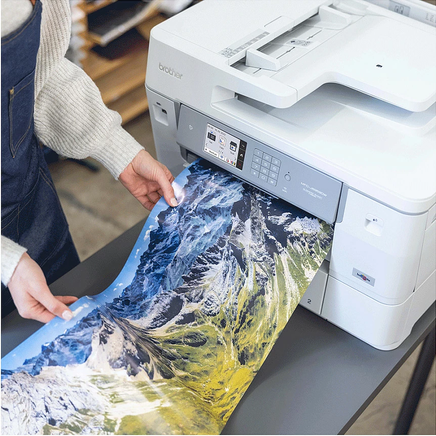 Printer multifunksional Brother MFC-J6959DW, Inkjet, A3, ngjyra, duplex, Wi‑Fi/Ethernet, gri