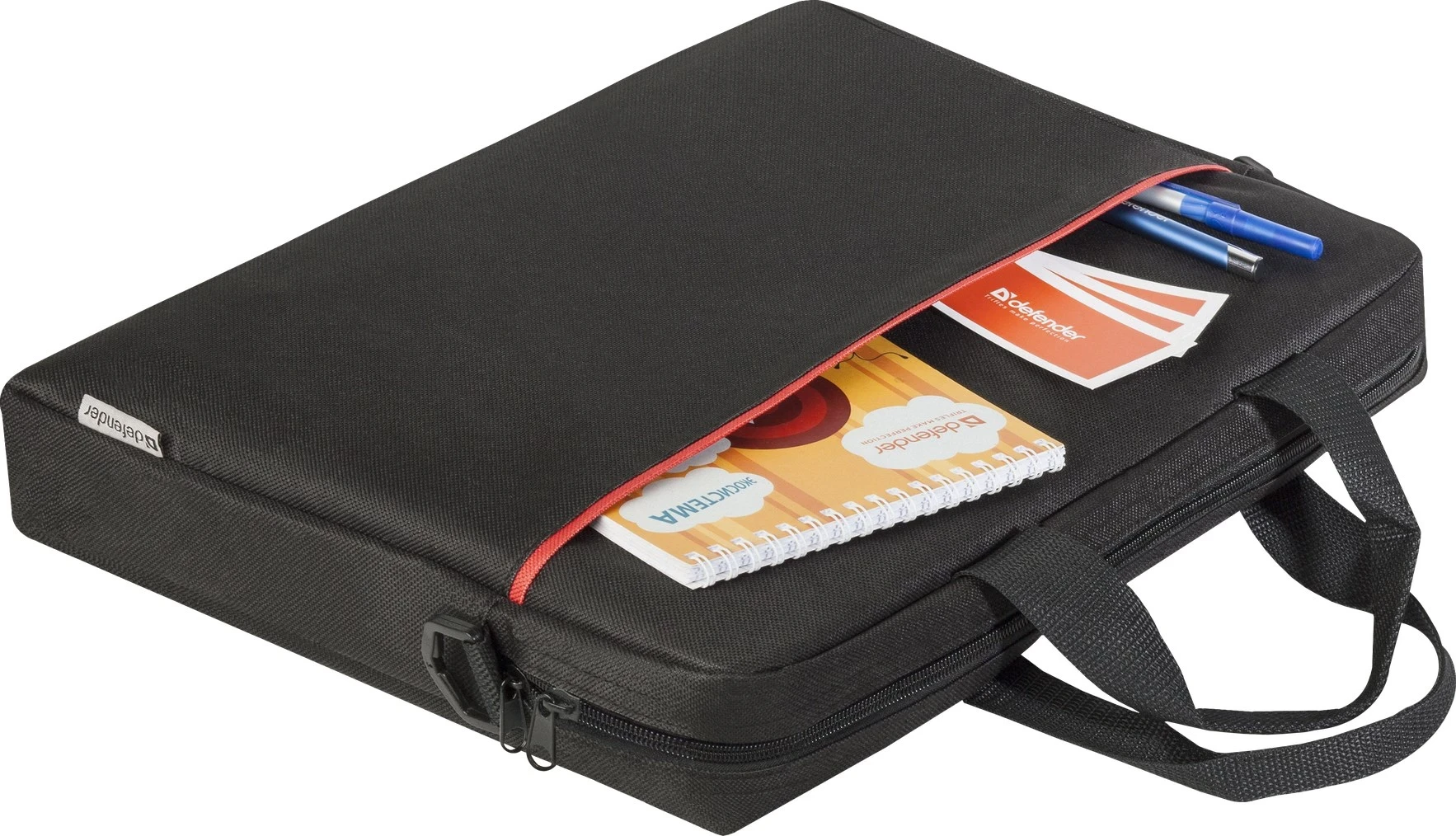 Mbështjellës notebook Defender Lite 39.6 cm (15.6") i zi