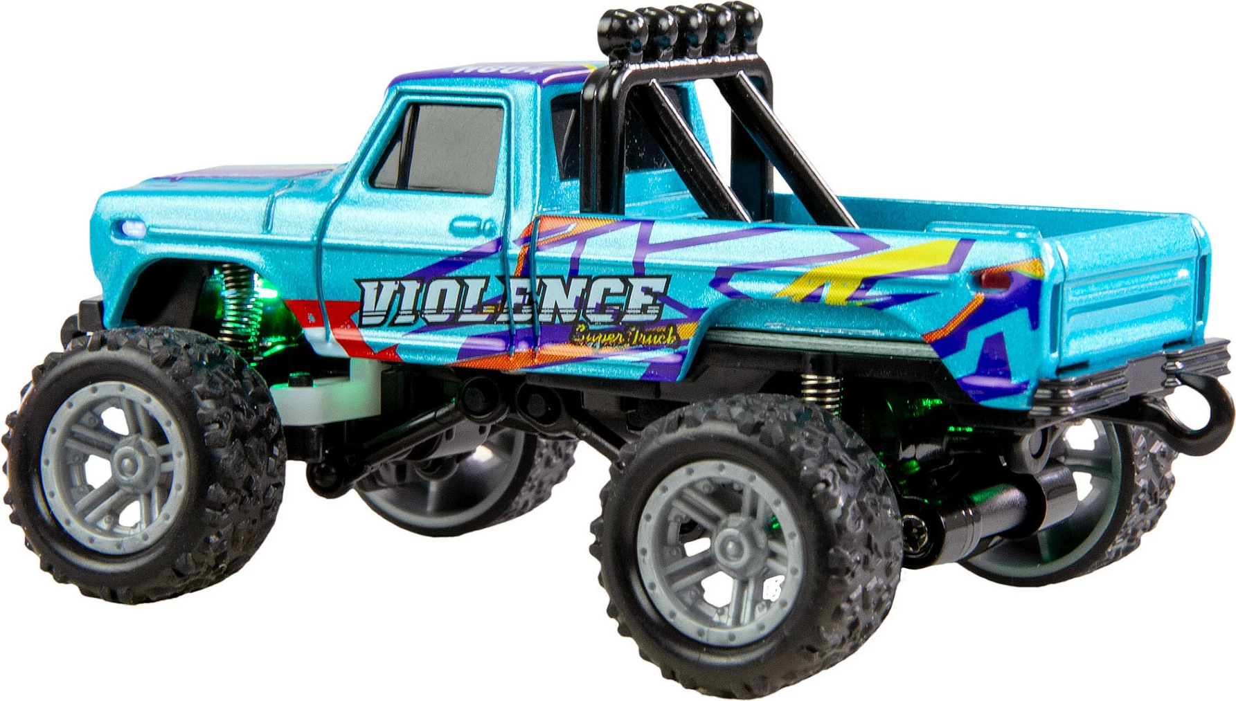 Monstertruck RC AMEWI DieCast 1:64 RTR, 2.4GHz, 2WD, i kaltër