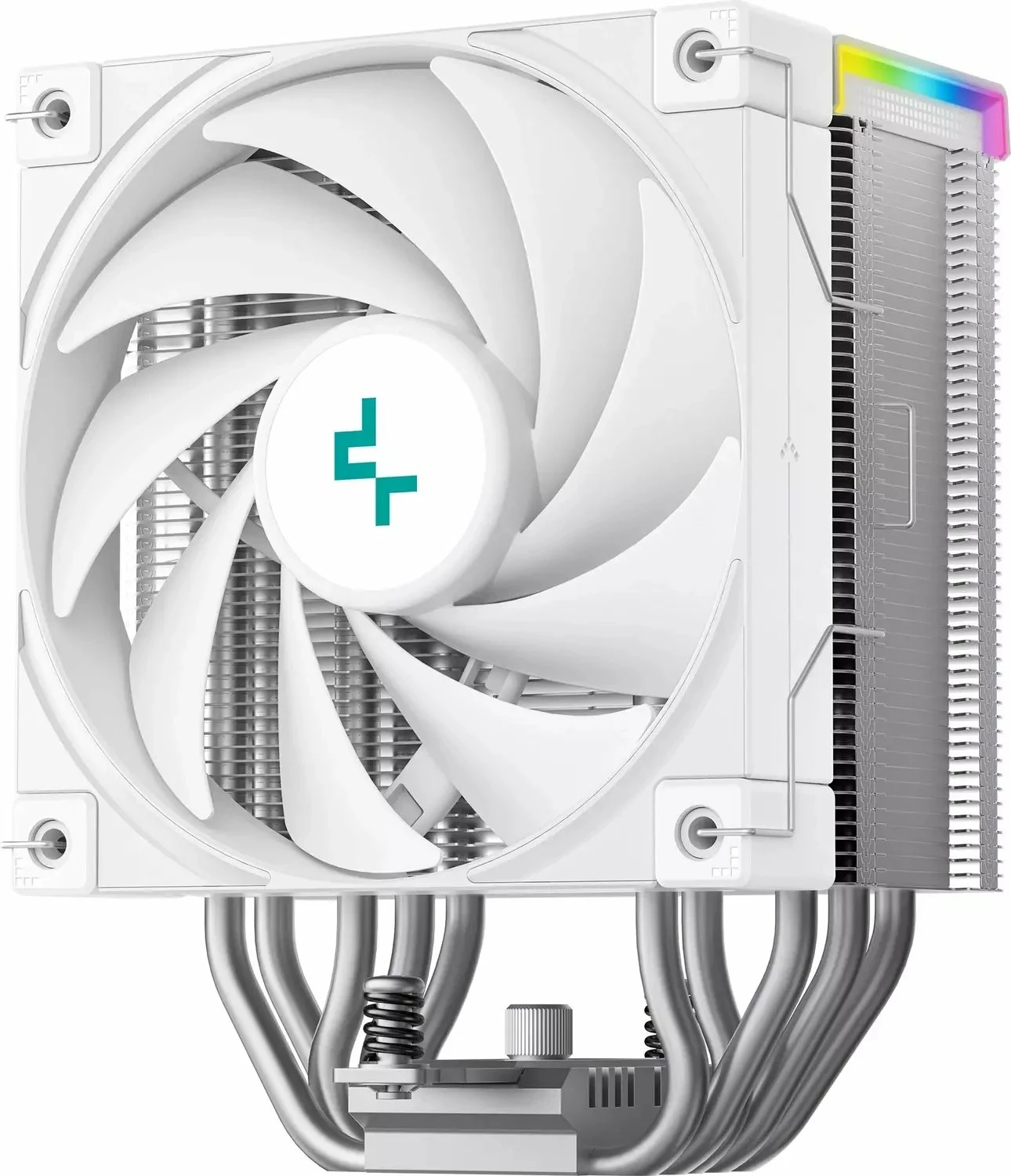 Ftohës CPU Deepcool AK500S Digital SE R-AK500S-WHADMN-GJD, 120mm, ARGB, ekran digital, i bardhë