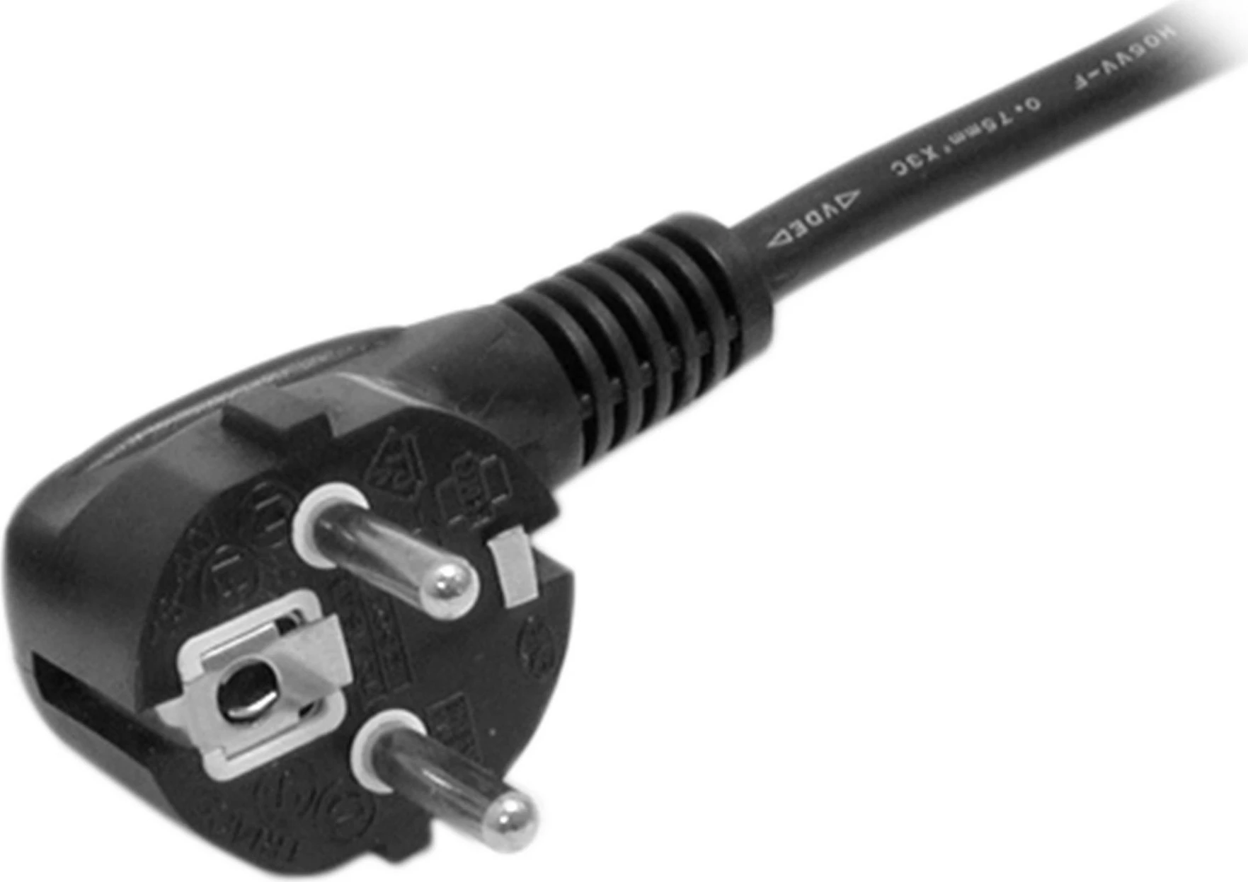 Kabllo rryme StarTech PXT101EUR, Schuko në C13, 1.8 m, 10A 250V, e zezë