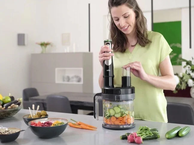 Blender manual Braun, zi-argjendtë