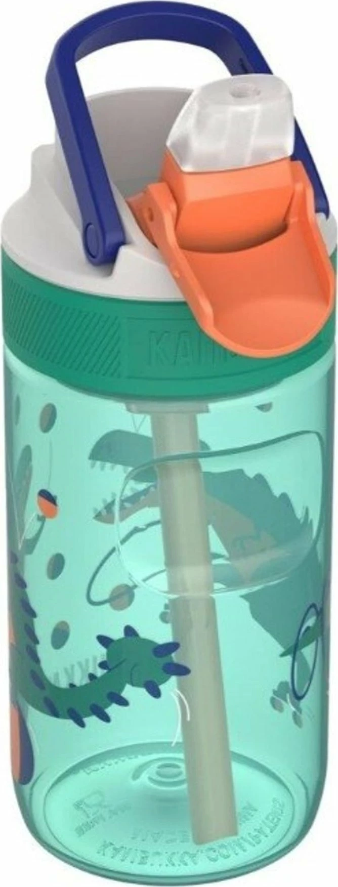 Shishe uji për fëmijë Kambukka Lagoon 400 ml Juggling Dino, jeshile, 1 copë