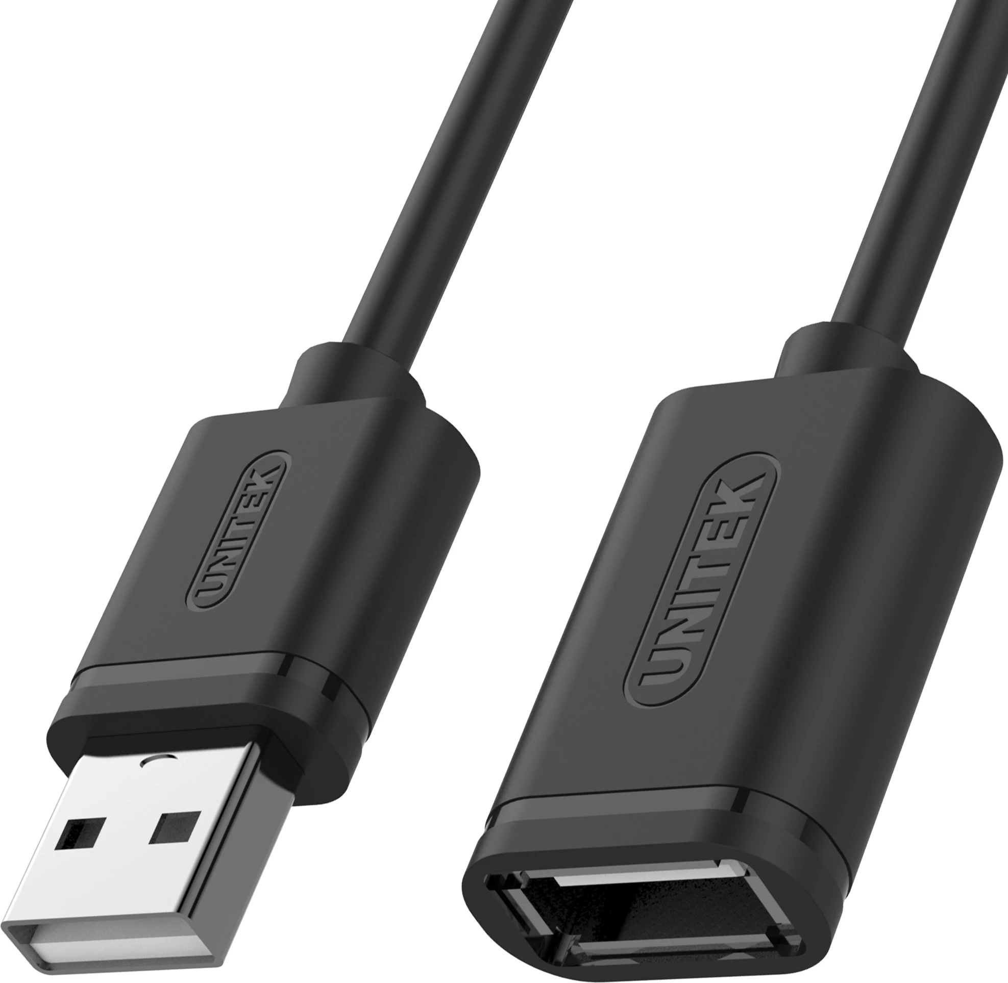 Kabllo zgjatues USB Unitek Y-C450GBK USB-A në USB-A 2.0 2 m e zezë