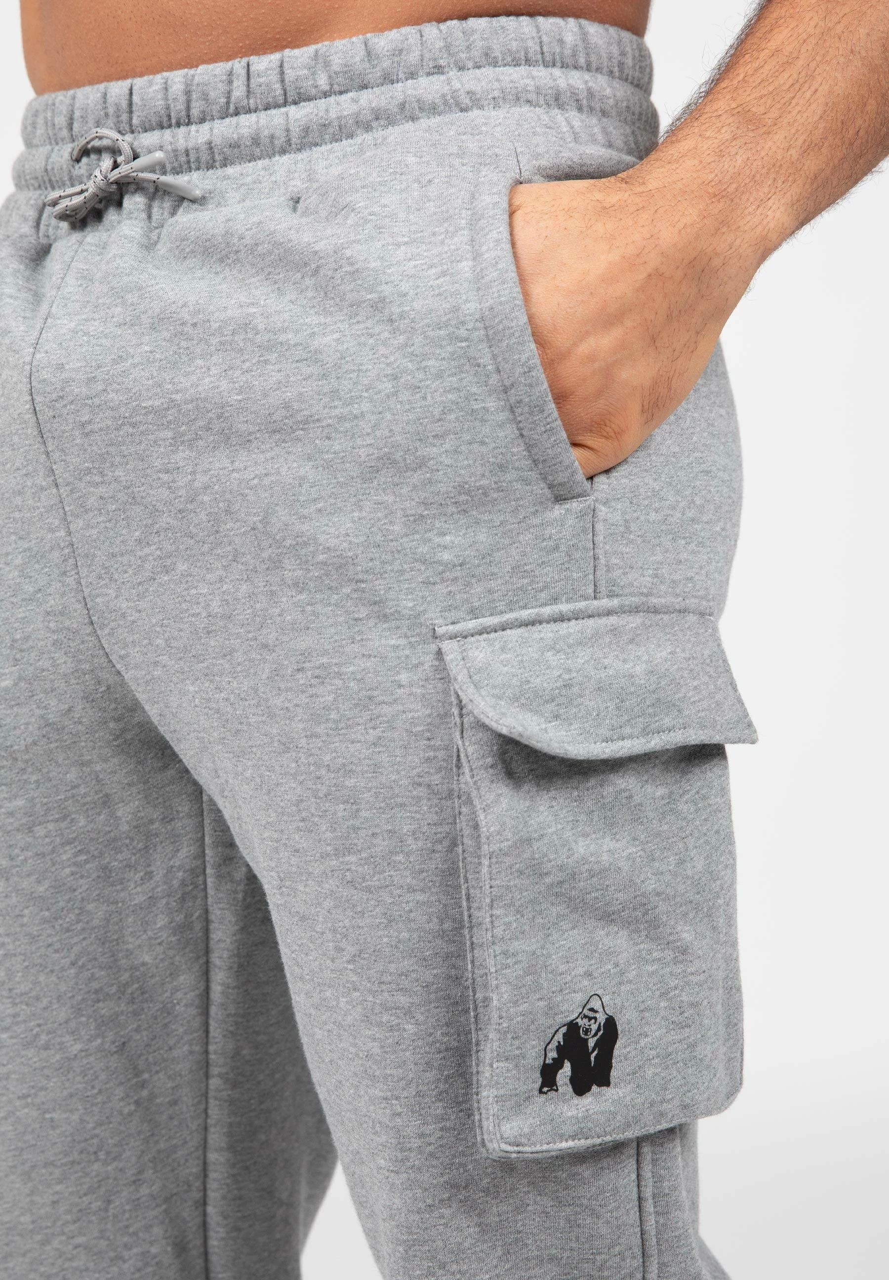 Hudson Cargo Sweatpants - Gray Melange [Madhësia: XL]