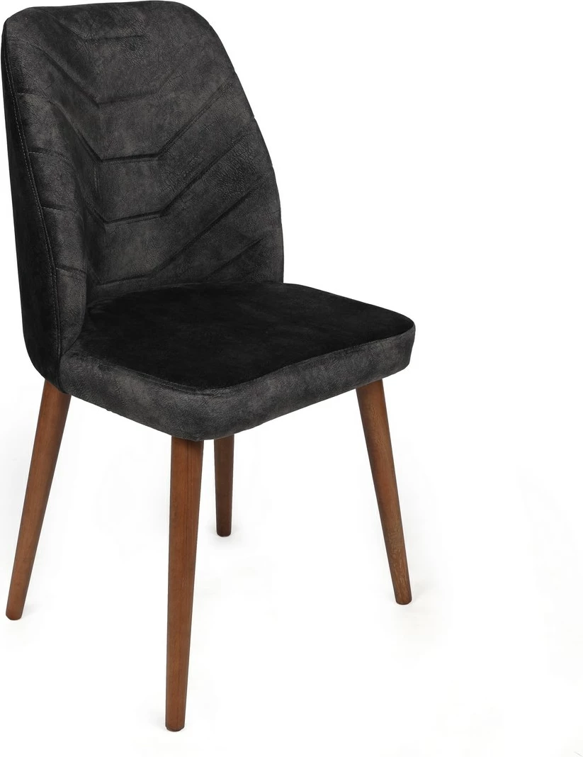 Set karrigesh (4 copë), Skye Decor, Dallas-557 V4, anthracite dhe kafe