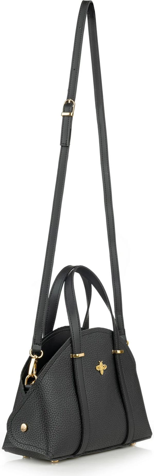Çantë dore Lucky Bees, e zezë, 1233 Ros - Black