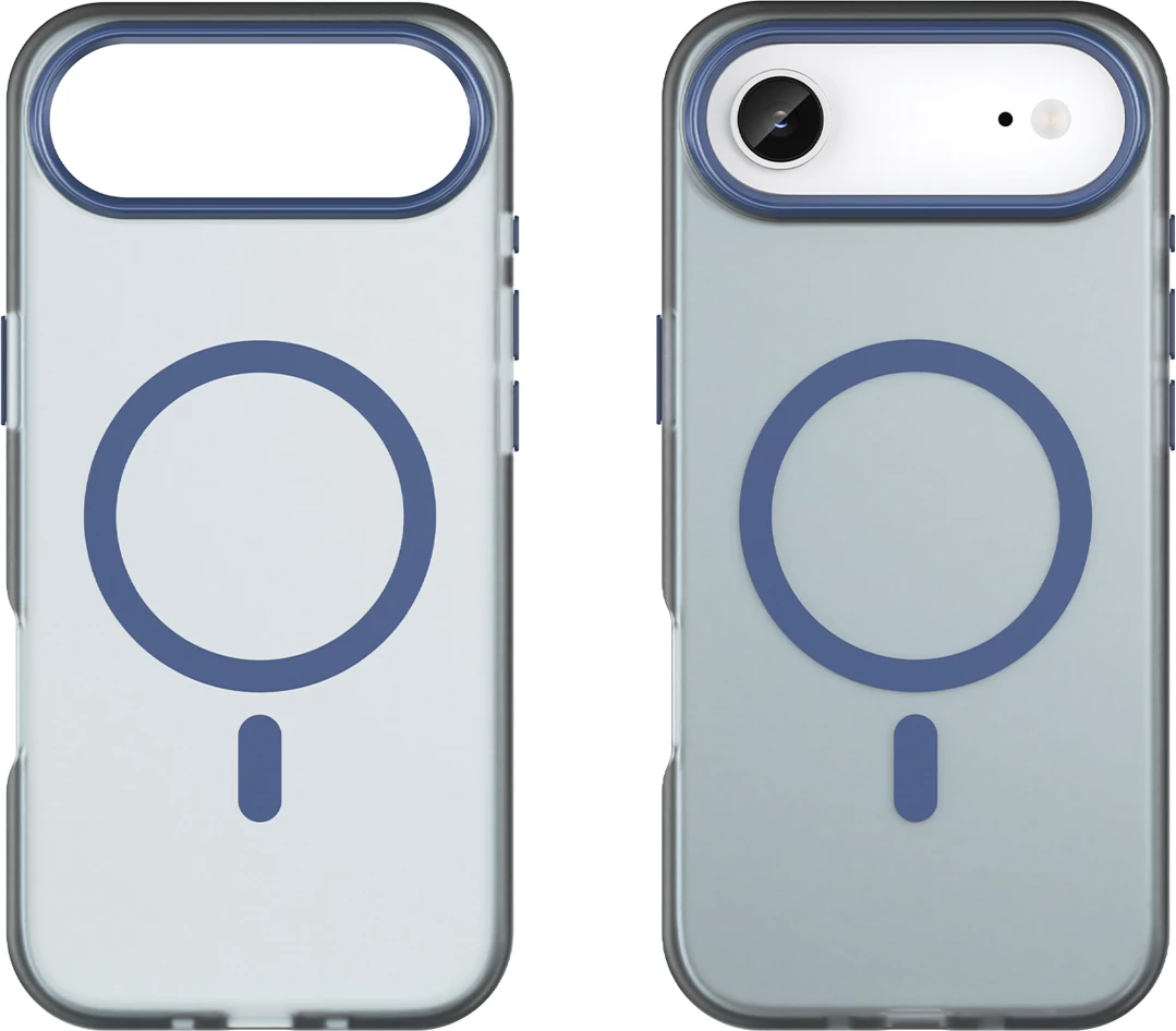 Mbështjellës Hurtel për iPhone 17 Air, MagSafe, TPU/PC, Blu mat
