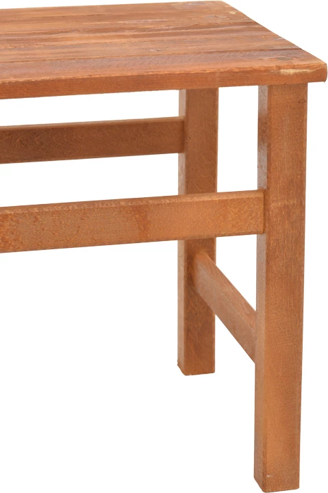 Tavolinë plazhi, dru ahu, ngjyrë arre, 60x40x45 cm