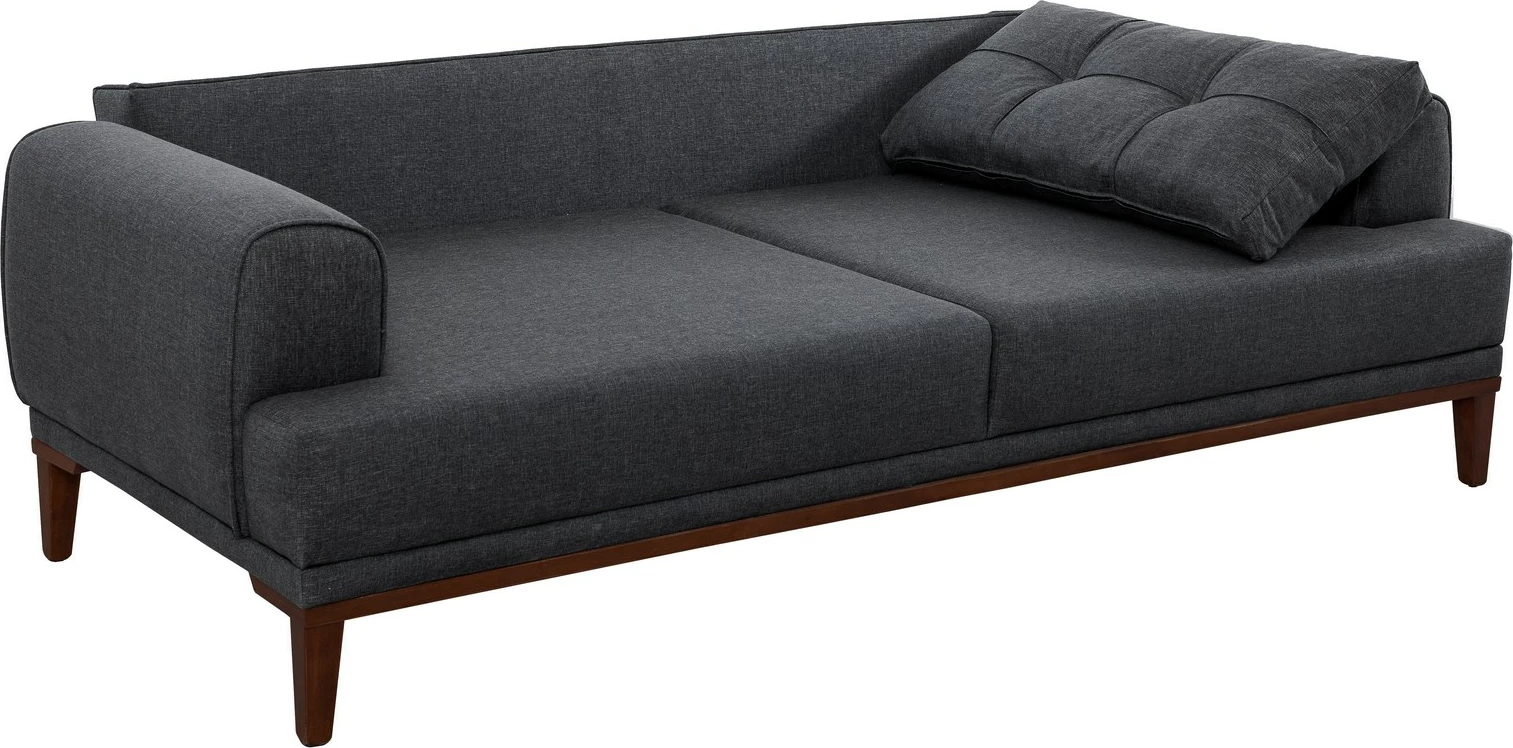 Set divani Atelier del Sofa, Vina, antracit, dru arre