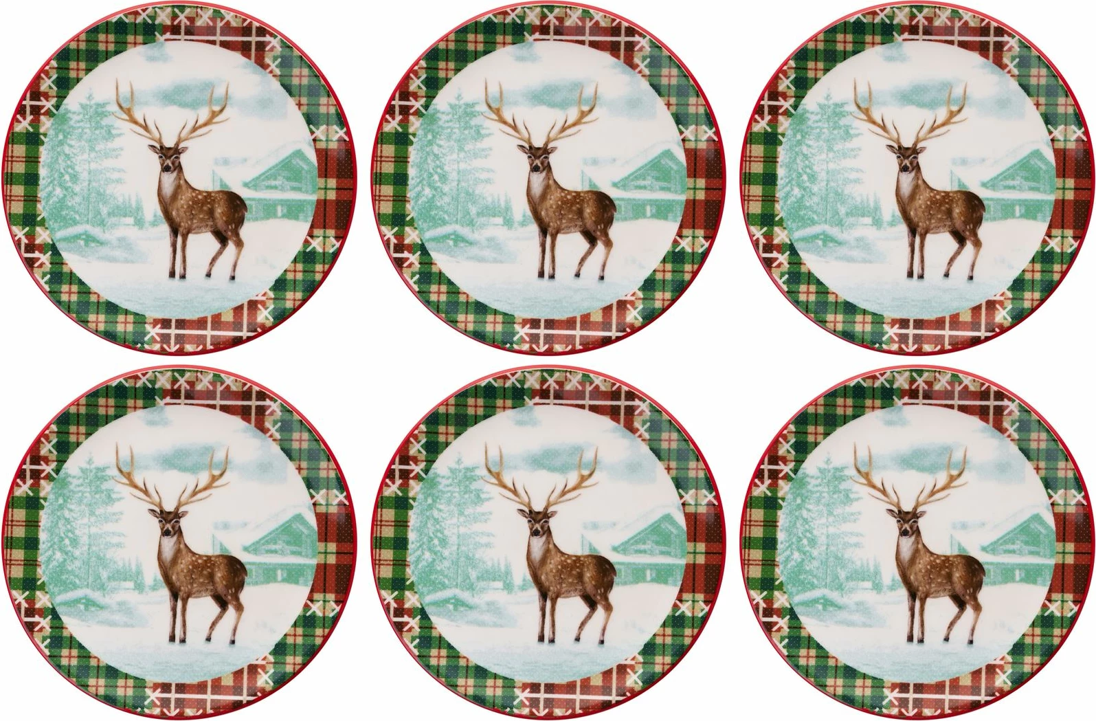 Set pjatash ëmbëlsirash (6 copë), Hermia Concept, Ylbtat9
