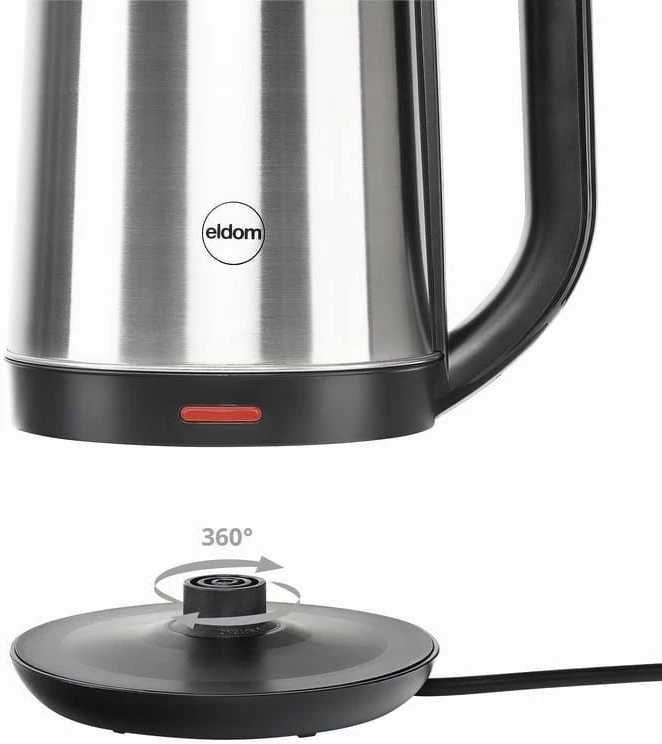 Çajnik elektrik ELDOM CS30, 2L, argjend