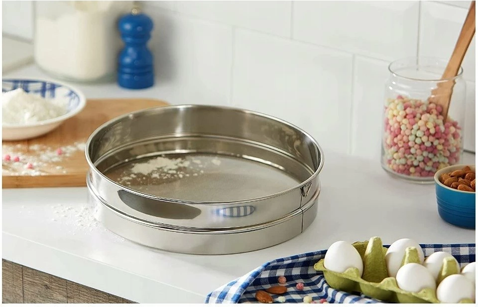 Sitë De Buyer D-4605-21 inox, set 4 rrjeta, argjendtë