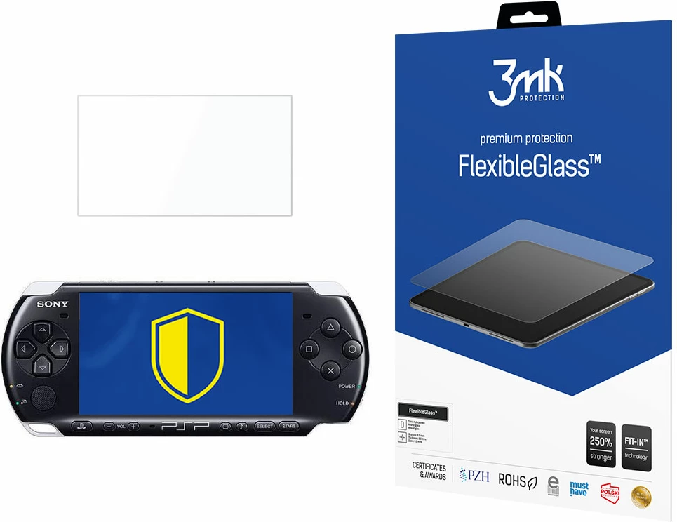 Mbrojtës ekrani FlexibleGlass 3mk për Sony PSP, Transparent