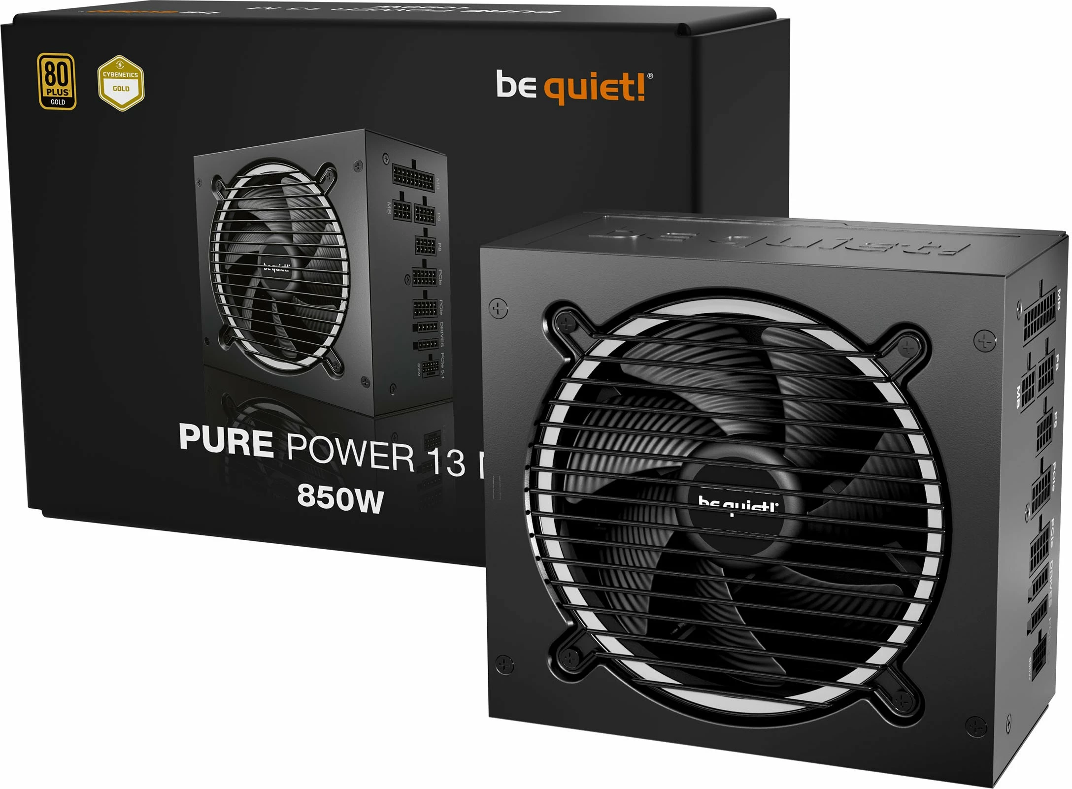 Furnizues rryme be quiet! Pure Power 13 M BP027EU 850W 80 Plus Gold ATX 3.1 full modular, zi