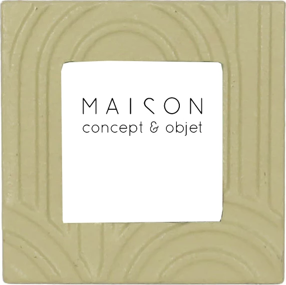 Kornizë foto RAW, MDF, xham, ngjyrë jeshile e çelët, 15.5x1.5x15.5cm