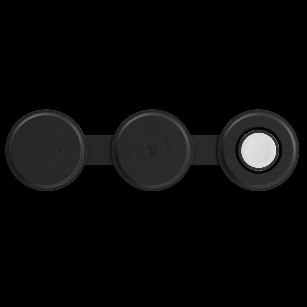 Satechi OntheGo 3-in-1 Wireless Charger - Black
