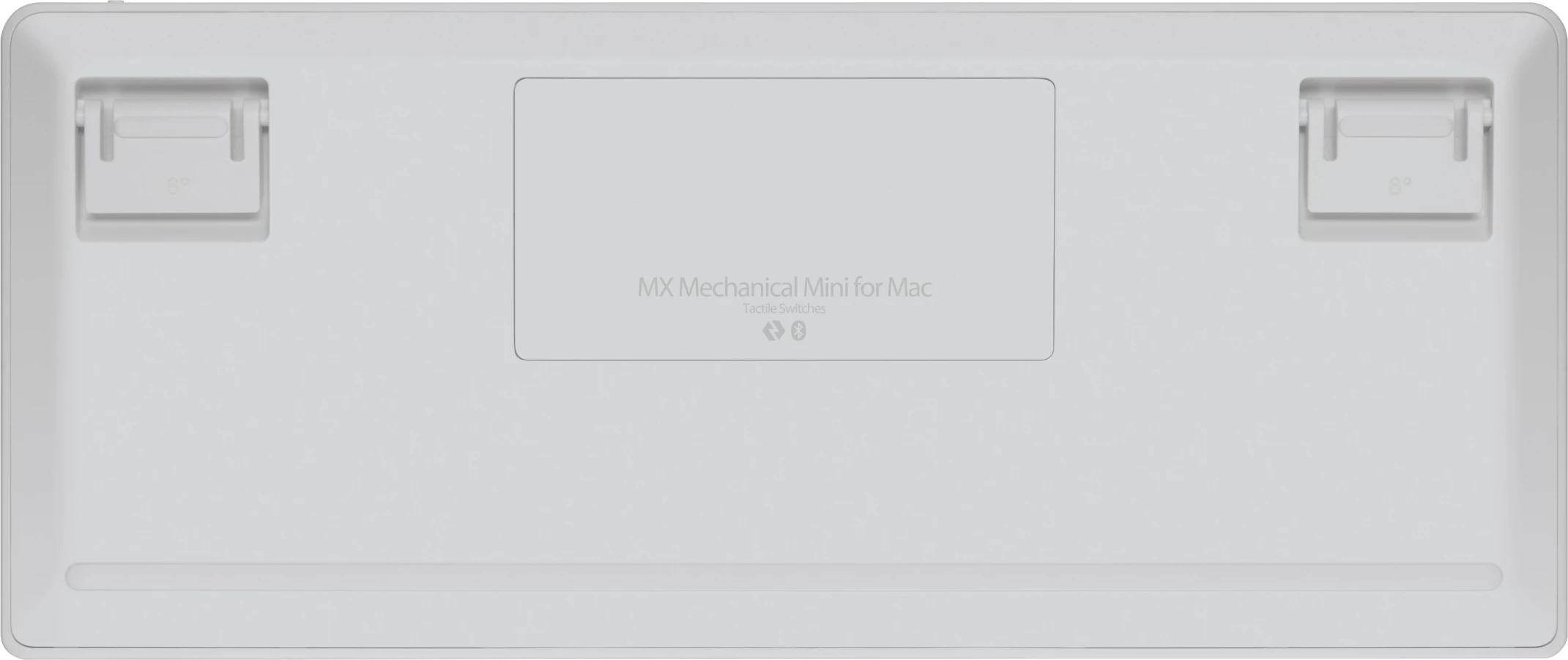 Tastierë mekanike Logitech MX Mechanical Mini for Mac, wireless, Bluetooth, LED, gri/bardhë