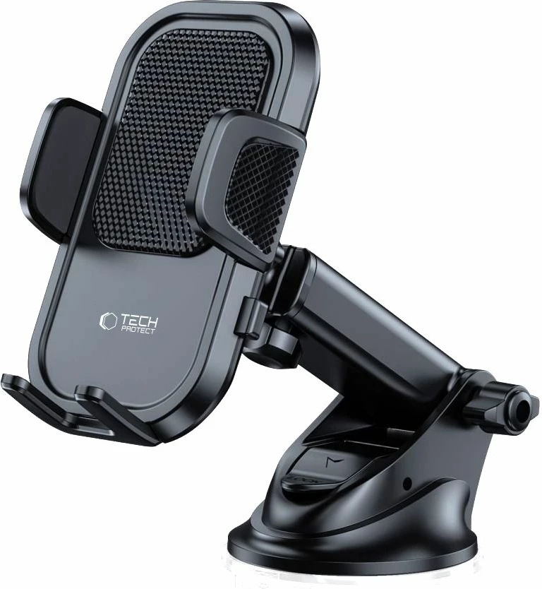 Mbajtës celulari Tech-Protect V6 për veturë, universal, i zi