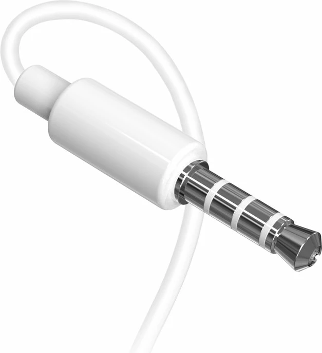 Kufje in-ear Dudao X10S me kabllo, mini jack 3.5mm, të bardha