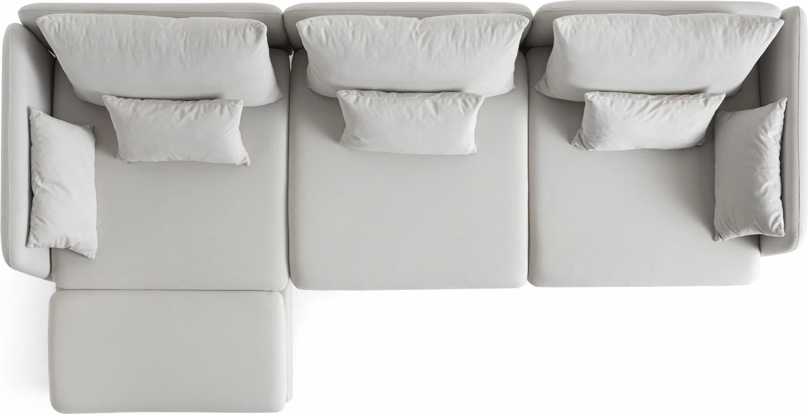 Këndare Flexy Relax, kadife krem, Atelier del Sofa