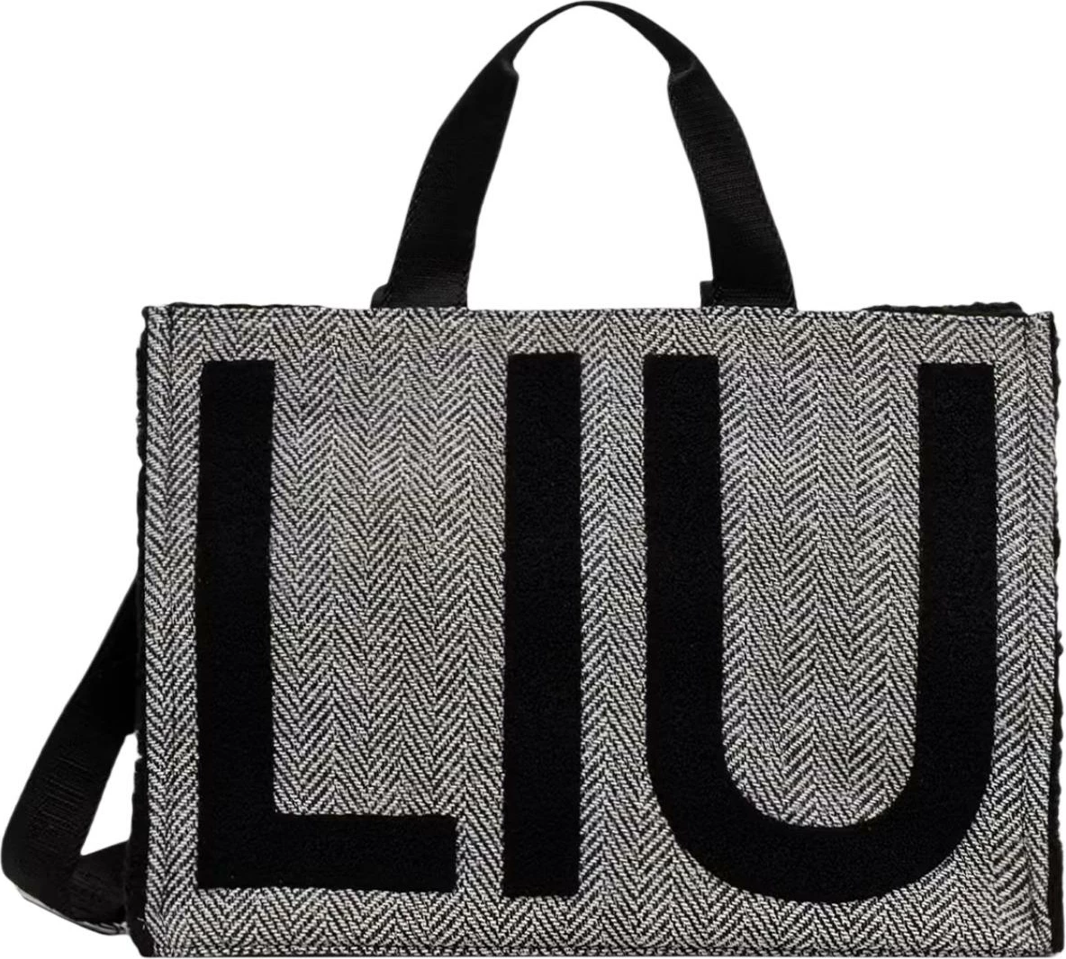 Çantë shopper për femra Liu Jo BAG 2F6037 T0300, e zezë