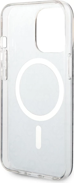 Mbështjellës Guess GUHMP13LH4STK për iPhone 13/13 Pro 6.1", MagSafe, i zi