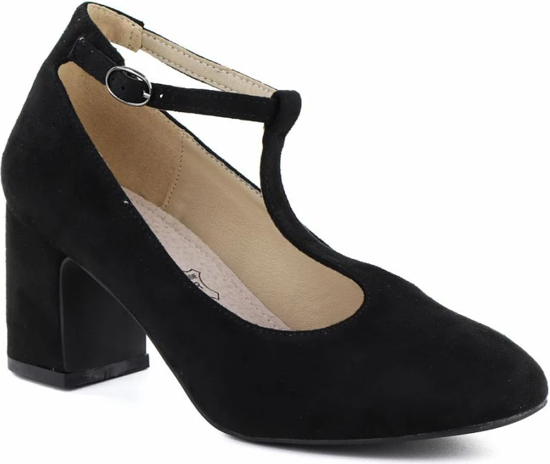 Këpucë me taka për femra Mascara 834284, të zeza