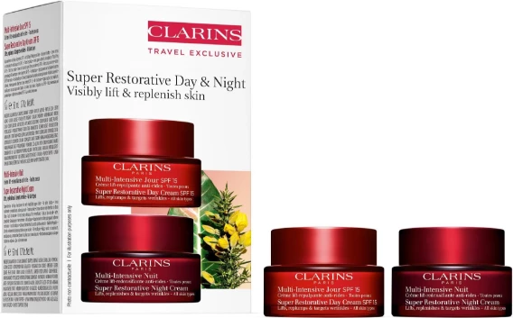 Set krema për kujdesin e lëkurës Clarins Super Restorative