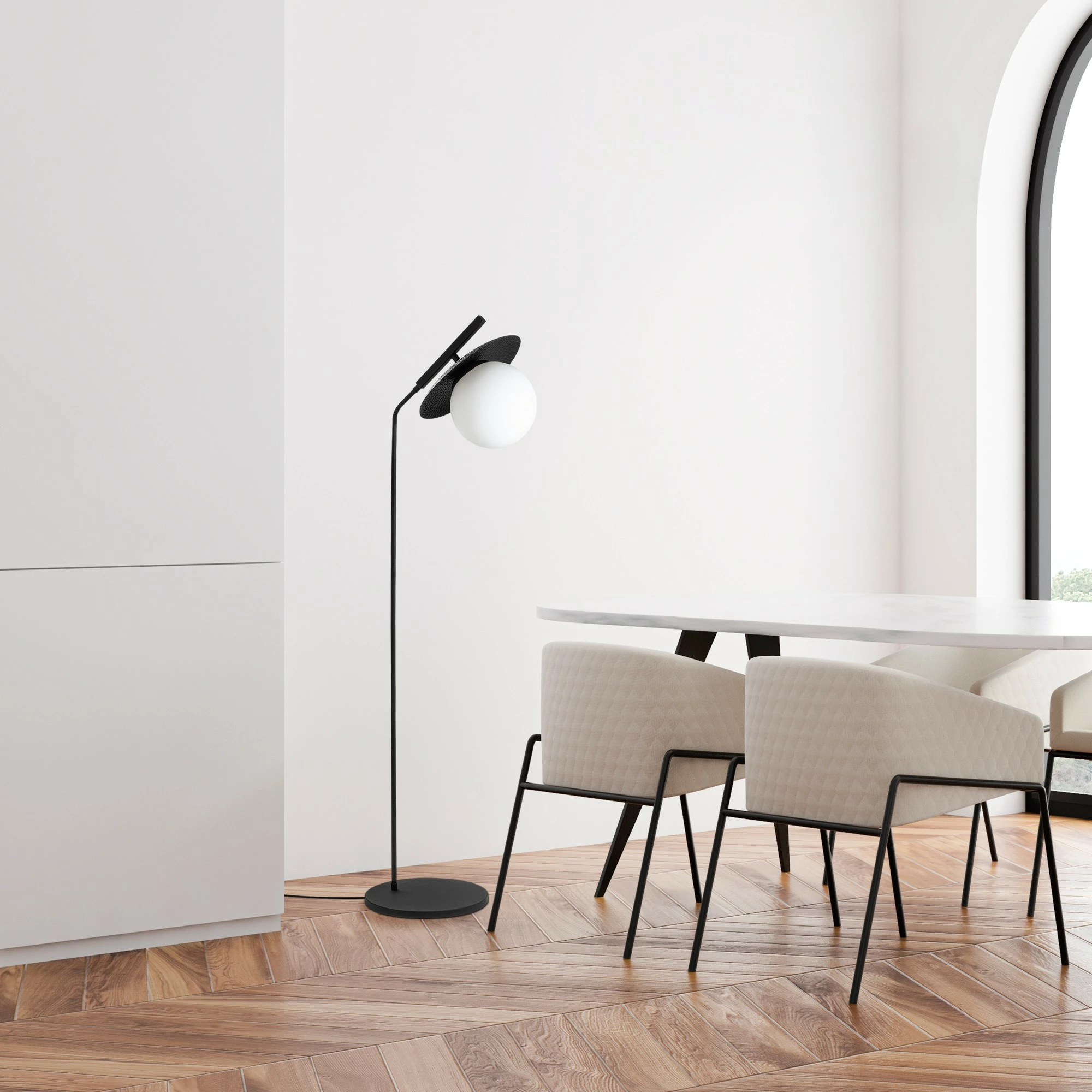 Llambë dyshemeje Opviq, Anemon 13805, e zezë