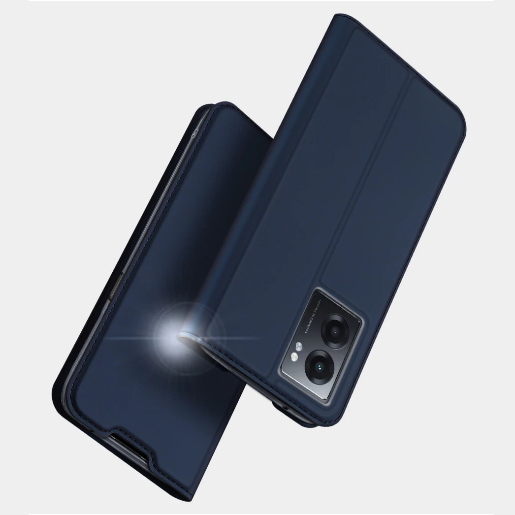 Mbështjellës Dux Ducis Skin Pro për Realme Narzo 50A, me kapak, i zi