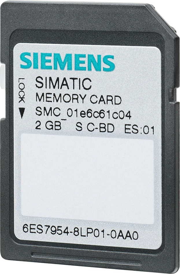 Kartë memorje Siemens SIMATIC S7 6ES7954-8LL04-0AA0, 256 MB, e zezë