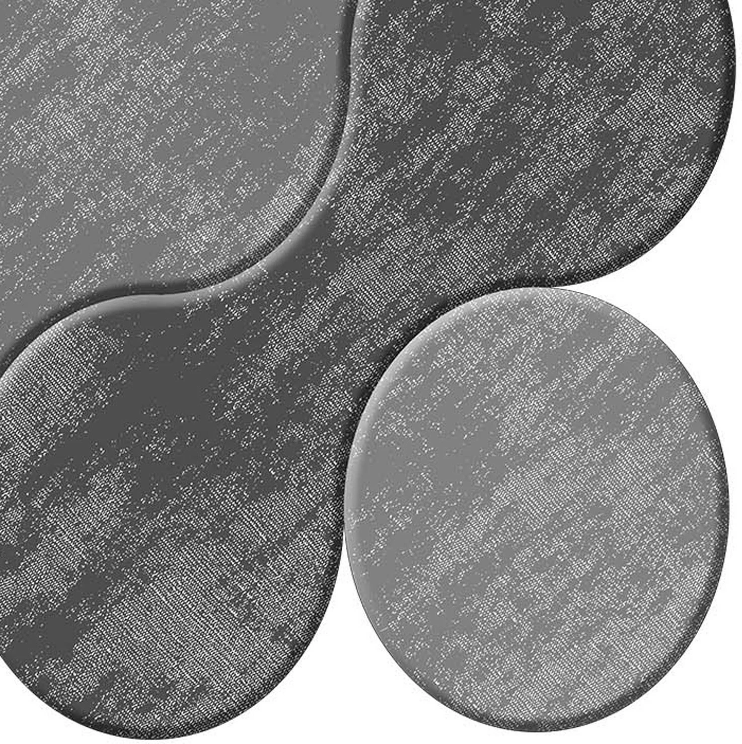 Set tapetash për banjo (2 copë), ngjyrë gri, Mijölnir, 21011715Gr