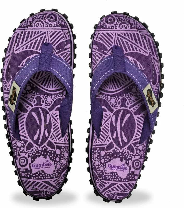 Flip-flop unisex Gumbies, të purpurtë