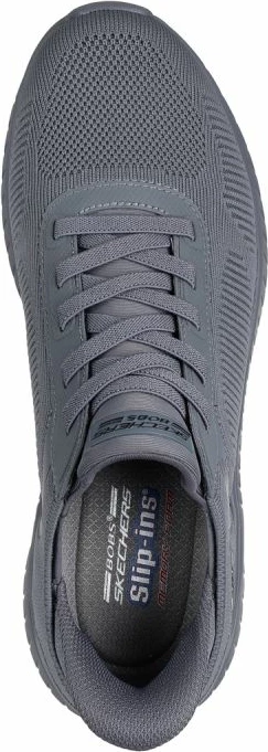 Atlete meshkuj Skechers BOBS Squad Chaos Solid Step, gri