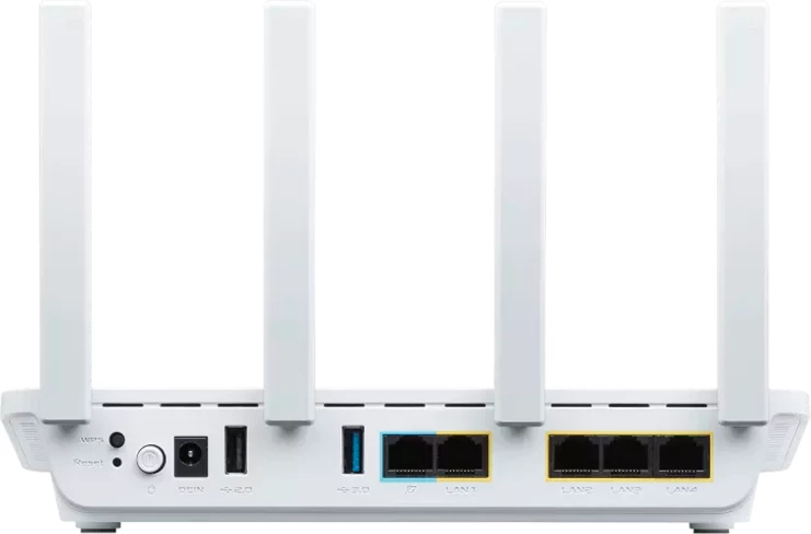 Ruter/Access Point ASUS ExpertWiFi EBR63 AX3000 WiFi 6 Dual-Band, 4x LAN, i bardhë