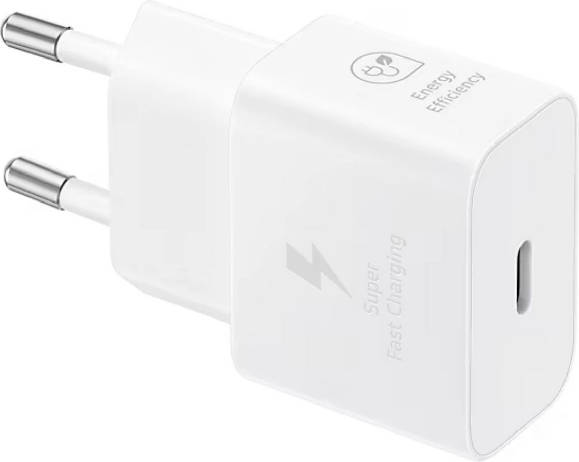 Karikues Samsung EP-T2510XWEGEU Super Fast Charging, USB-C, i bardhë