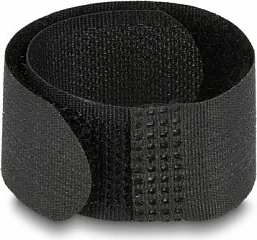 Lidhëse kabllosh me Velcro DeLOCK 180x20 mm, 10 copë, e zezë