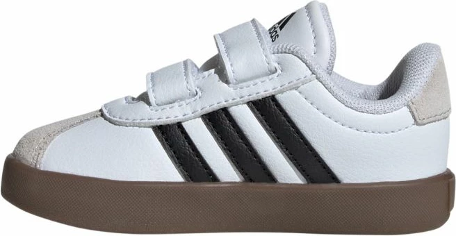 Atlete fëmijë adidas VL Court 3.0, të bardha/gri