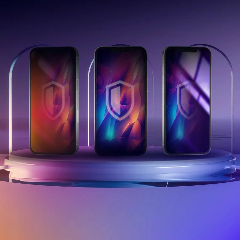 Mbrojtës ekrani 3mk Rainbow Privacy për iPhone 14 Pro Max