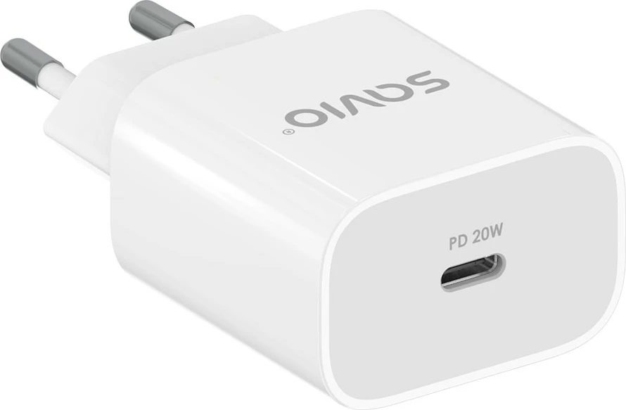 Karikues muri Savio LA-09, 20W, USB-C, i bardhë