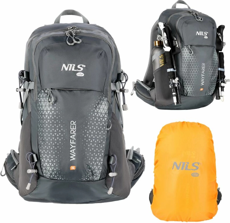 Çantë shpine Nils Extreme NC1925, gri, 35L