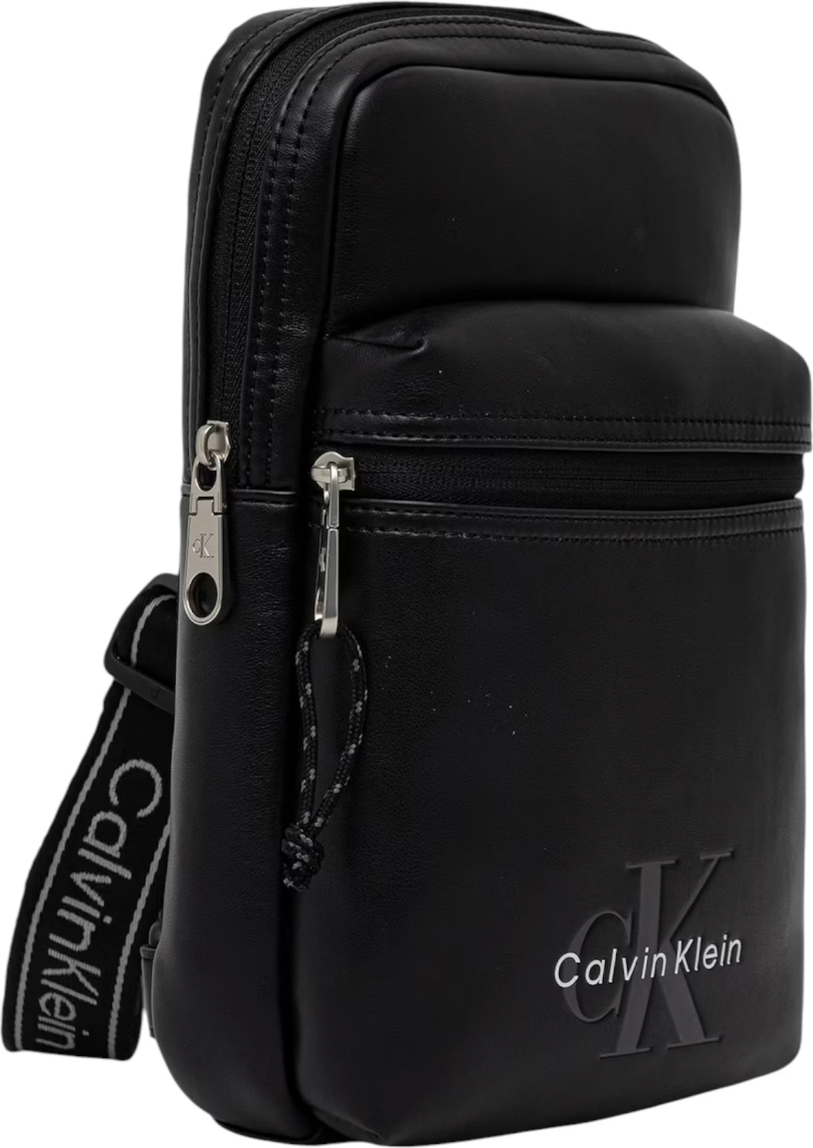 Çantë crossbody Calvin Klein LV04D3449G për meshkuj, e zezë