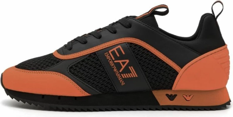 Atlete për meshkuj Emporio Armani, të zeza-portokalli