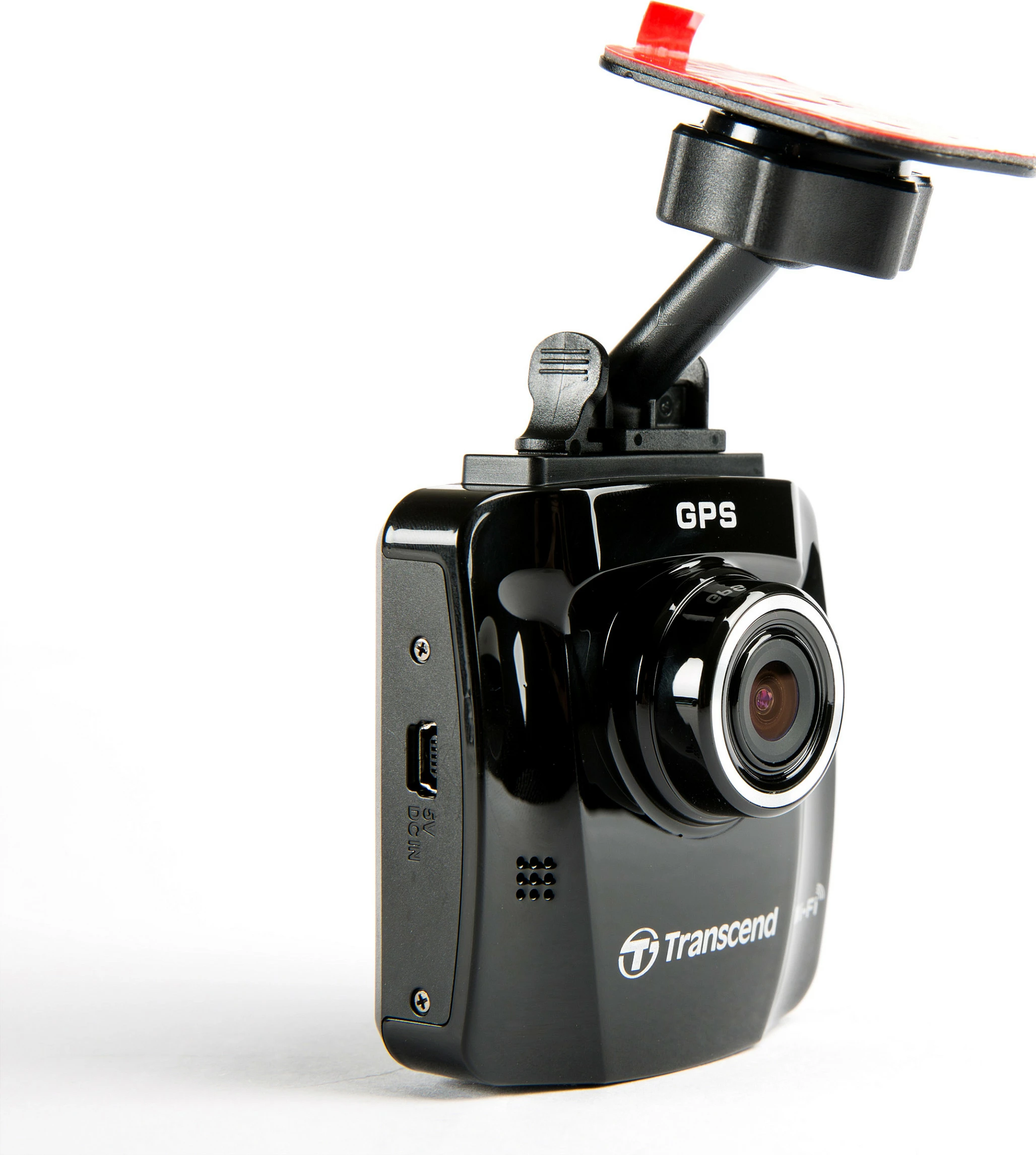 Mbajtëse ngjitëse Transcend DrivePro, rrotullim 360°, e zezë