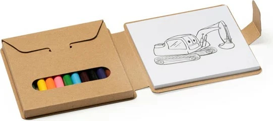 Libër për Ngjyrosje Mini NEXT me 12 Lapsa me Ngjyra