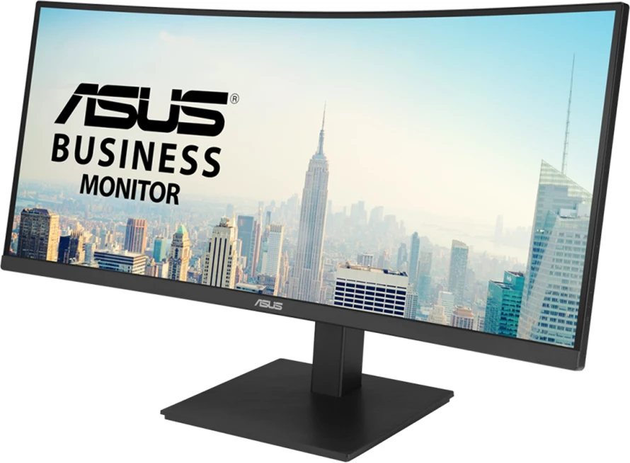 Monitor ASUS VA34VCPSR 34\" WQHD 3440x1440, i lakuar 1500R, 100Hz, USB-C PD 96W, RJ45, USB hub