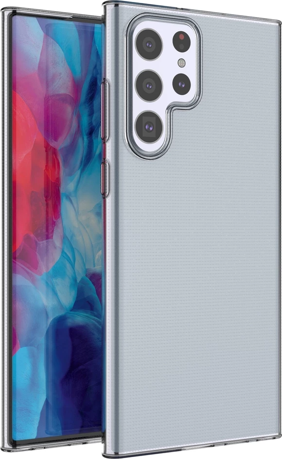 Mbështjellës Hurtel Ultra Clear 0.5mm për Samsung Galaxy S22 Ultra, Transparent